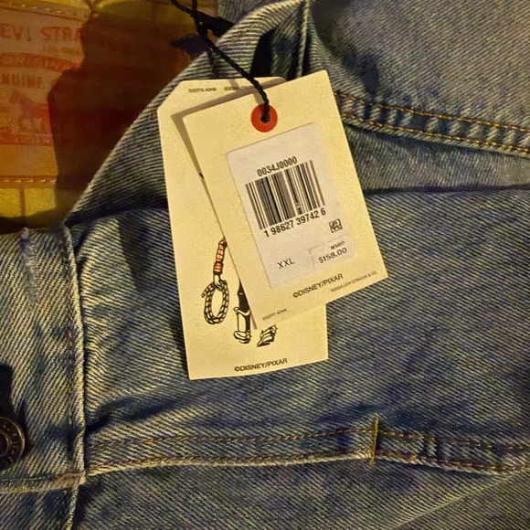Levi's Sky Blue Denim Jacket - Picture 3 of 3